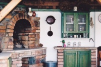 2008 Březí - Venkovní krb, udírna